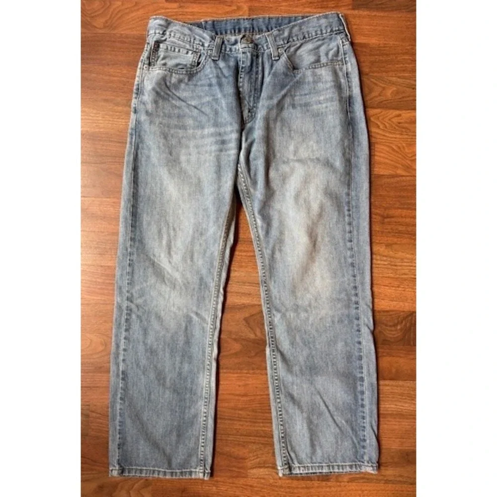 Levi's 559 Relaxed Straight Light Wash Jeans‎ Men's Denim Pants 34 x 30 Levis
